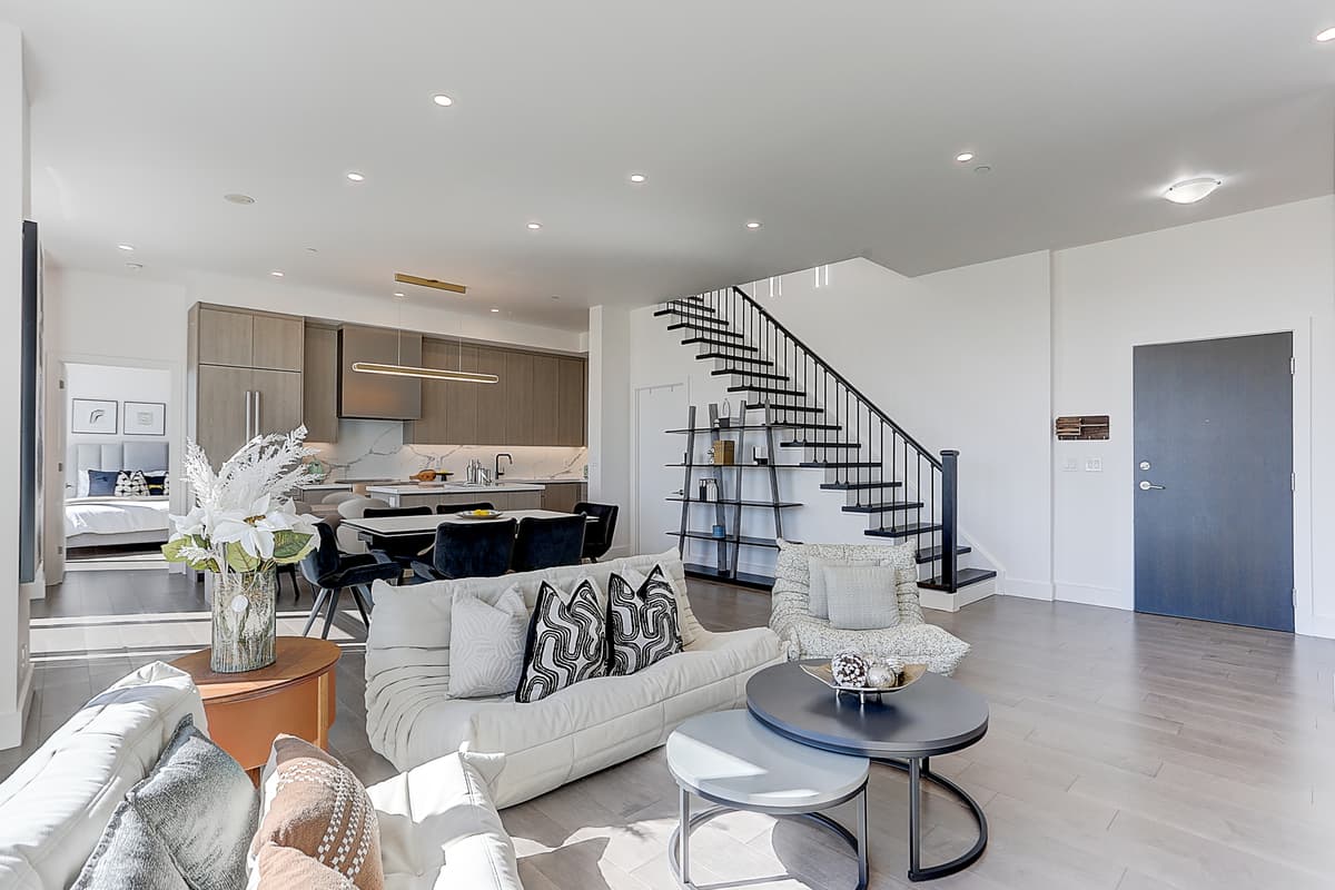 Built-in millwork in a Toronto condo renovation