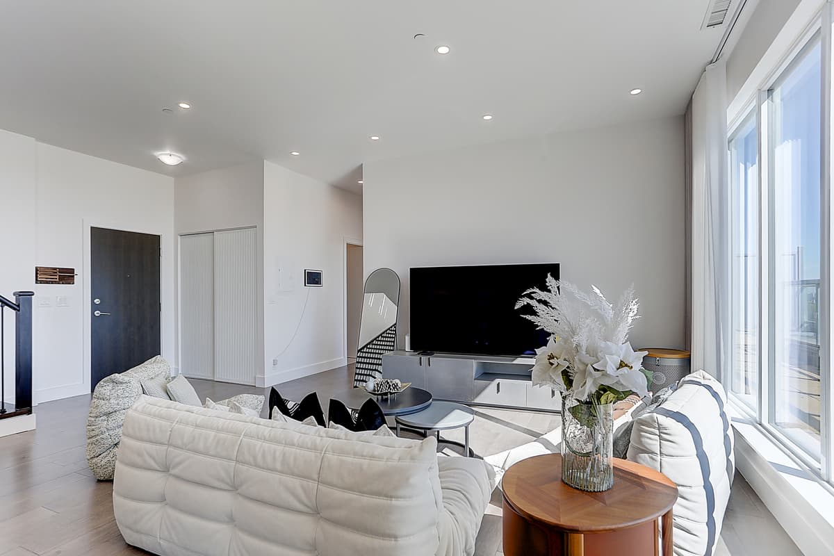 Built-in millwork in a Toronto condo renovation