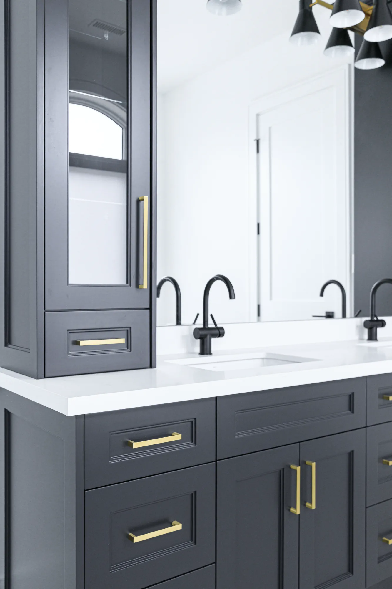 Navy Ensuite Primary ensuite renovation in Oakville, Ontario preview 2